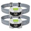 JORESTECH LED Headlamp Flashlight  IPX4 Water Resistant with 4 Modes for Camping, Hiking, Repairing, etc. (2, White) view 1
