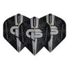 RED DRAGON Gerwyn Price Iceman World Champion Silver Logo Edition Dart Flights - 3 Sets per Pack (9 Flights in Total) view 2