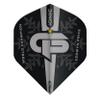 RED DRAGON Gerwyn Price Iceman World Champion Silver Logo Edition Dart Flights - 3 Sets per Pack (9 Flights in Total) view 4