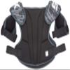 STX Lacrosse Stallion 75 Shoulder Pad, Black, Medium view 4