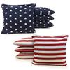Tailgating Pros Cornhole Boards - 4'x2' & 3'x2' Cornhole Game w/Carrying Case & Set of 8 Corn Hole Bean Bags w/Tote view 4