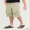 X RAY Mens Cargo Shorts Camo & Solid Colors 12.5" Inseam Knee Length Classic Fit Multi Pocket (Big and Tall Shorts for Men), Twill Taped Stone, 32 view 4