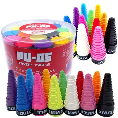 XIAGLE Tacky Feel Overgrip 60 Pack Tennis Badminton Racket Overgrips for Anti-Slip and Absorbent Grip (60 Pack 0.03 inch)