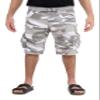 X RAY Mens Cargo Shorts Camo & Solid Colors 12.5" Inseam Knee Length Classic Fit Multi Pocket (Big and Tall Shorts for Men), Twill Taped White Camo, 40 view 1