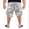 X RAY Mens Cargo Shorts Camo & Solid Colors 12.5" Inseam Knee Length Classic Fit Multi Pocket (Big and Tall Shorts for Men), Twill Taped White Camo, 40 view 2