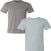 Bella Canvas Unisex Crew Neck Triblend Short Sleeve Tee (2-Pack) LRG-Grey-Ice view 1