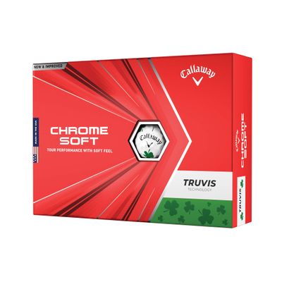 Callaway 2020 Chrome Soft Shamrock Truvis Golf Balls (One Dozen)