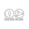 Your Wife My Snowmobile Funny Print Sticker - Sticks and Peels - Perfect for Bumpers view 1