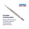 Palantic 7mm Tricuspid Spearfishing Speartip 6" Stainless Steel Tip  Durable Anti-Corrosion Replacement for Winter Spearfishing and Ice Fishing Hunting and Underwater Adventures view 4
