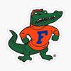Florida Gators Vintage Albert Sticker - Sticker Graphic - Waterproof - Fade Resistant Die Cut view 1