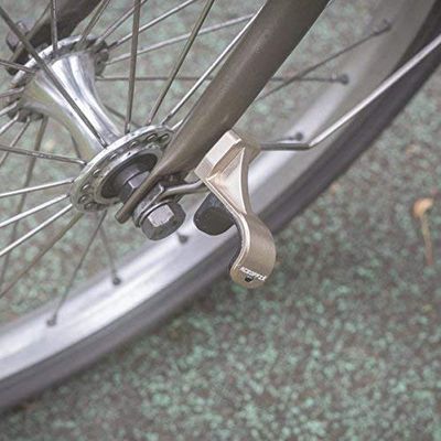 ACEOFFIX Aluminium Hook For BROMPTON L-Mudguard Version Lightweight in ROSE GOLD