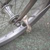 ACEOFFIX Aluminium Hook For BROMPTON L-Mudguard Version Lightweight in ROSE GOLD view 1
