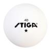STIGA Ping Pong Balls  46pk White 1-Star Table Tennis Balls, Official Size 40mm ABS Balls, Ultimate Durability for Indoor/Outdoor Ping Pong Tables view 2