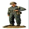 W. Britain Jack Tars and Leathernecks 13040 U.S.Marine Lt. General Lewis Chesty Puller Toy Soldier view 1