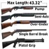 Case Club 5 Shotgun Pre-Cut Waterproof Gun Case | Padlockable | Heavy Duty | Airline Approved | Shipping & Storage Hard Case view 3