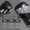 FightX Kids Boxing Gloves for 3-8 Years 4 6 Oz Training MMA Boys Girls Kickboxing Punching Gloves for Training, Punching Bag, Muay Thai, MMA (Black/White, 6oz) view 4