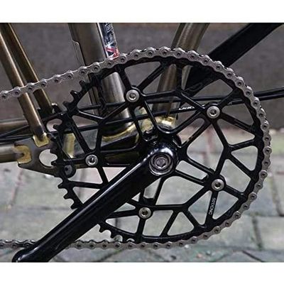 London Craftwork Ultra Lightweight 50T Chainring for Brompton Black 84g