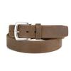 ARIAT Men's Embossed Logo Beveled-Edge Leather Belt, Medium Brown, 32 view 1