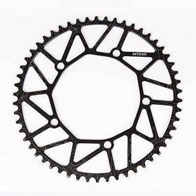 London Craftwork Ultra Lightweight 54T Chainring for Brompton Black 102g