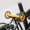 London Craftwork Eazy Wheels Extender for Brompton Folding Bicycle in Gold Easy Wheels Extension (Extender Only (No Eazy Wheels)) view 1