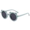 BULINGNA 2-8T Kids Toddler Baby Girl Boy Round Sunglasses UV Protection Glasses for Photography Outdoor Beach (Bear Blue, One size 2-8T) view 1