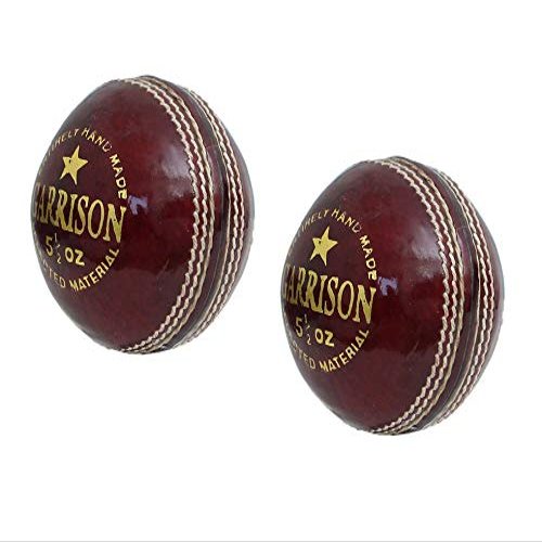 CW 2 X 1 Garrison Top Grade Leather Balls Entire Hand Stitch Youth & Men Leather Balls Pack of 2