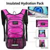Lunidry Insulated Hydration Pack Backpack with 3L BPA Free Leak-Proof Water Bladder, Keep Liquids Cool for Up to 5 Hours, Daypack for Hiking, Running, Cycling, Hunting, Climbing view 3