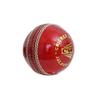 CW Crown Red Ball Senior Official Hard Seasoned Hand Stitched 4 PCE Ball Pack of 3 view 3