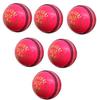 CW Special Test Pink Pink Pack of 6 X156g Leather Cricket Ball 4 Piece Balls Youth view 1