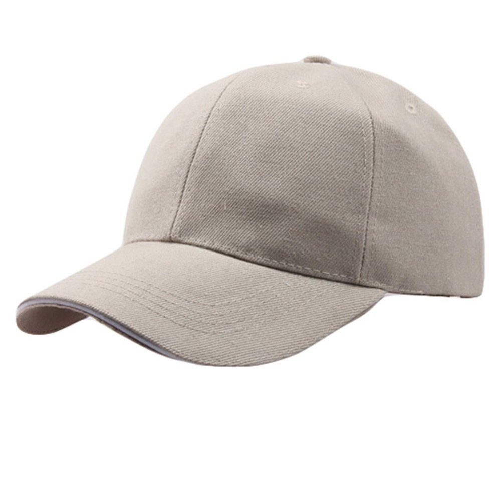 Men's and Women's Hat Peaked Baseball Golf Cap Breathable Outdoor Quick-Drying Khaki