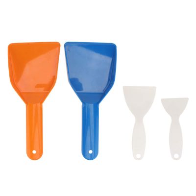 SOLUSTRE Stainless Ice Scoop Ice Shovel for Refrigerator Freezer and Kitchen Cleaning