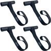 FishYuan Kayak and Canoe Tie Down Set, 4Pcs Quick Loops and 2Pcs Sentry Ratchet Tie Down Rope and 2Pcs Rope view 3