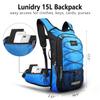 Lunidry Insulated Hydration Pack Backpack with 3L BPA Free Leak-Proof Water Bladder, Keep Liquids Cool for Up to 5 Hours, Daypack for Hiking, Running, Cycling, Hunting, Climbing view 2