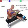 DHHVIC V-Shaped Handle Pull-Down Rod, Pull-Down Machine Accessories, Rowing Machine Handle, Cable Machine Handle Accessories, Weightlifting Exercise Accessories,B view 2