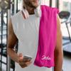 TEEAMORE Personalized Fitness Towel Custom Embroidered Gym Towel Workout Yoga Golf Tennis Embroidered Hand Towels view 3