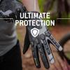 G-Form Moab Mountain Bike Gloves - Comfortable & Flexible - MTB Protective Gear for Cycling & Biking - Riding Gloves with Moisture-Wicking Fabric - Black/White, Adult XS view 2