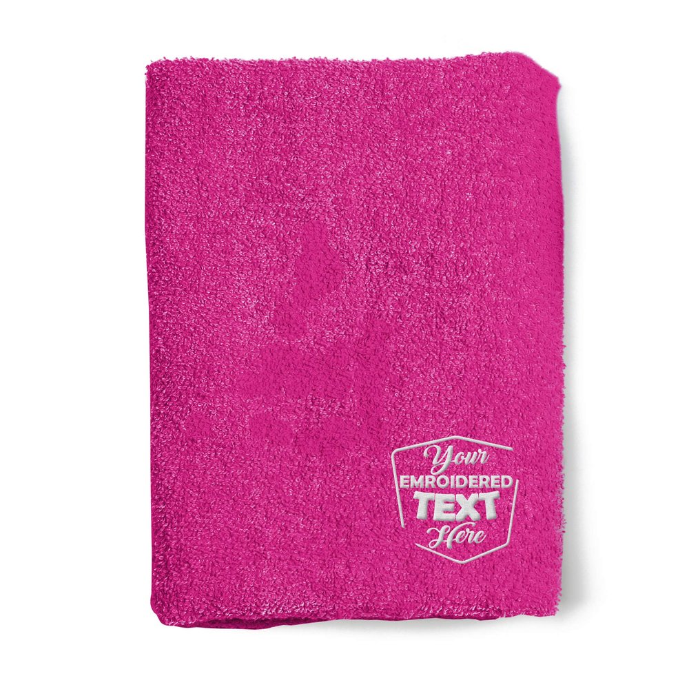 TEEAMORE Personalized Fitness Towel Custom Embroidered Gym Towel Workout Yoga Golf Tennis Embroidered Hand Towels