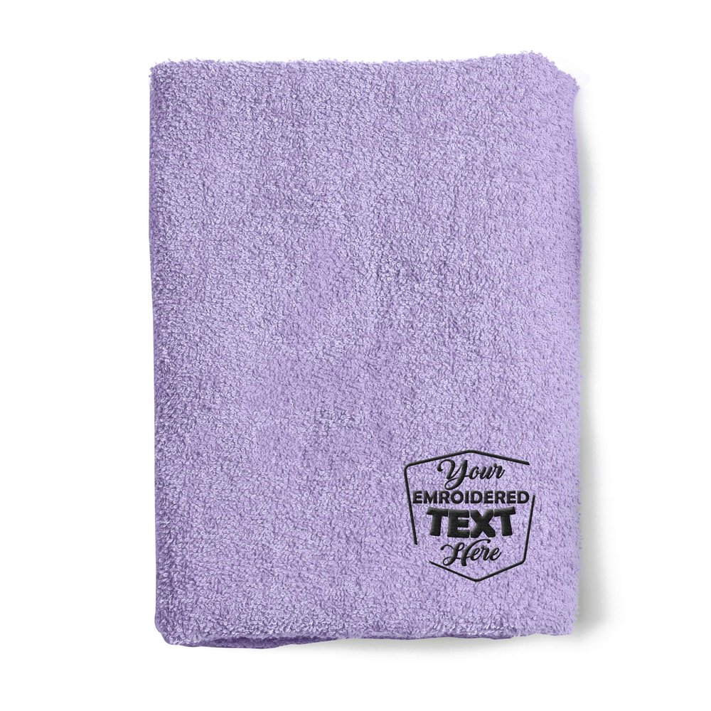 TEEAMORE Personalized Fitness Towel Custom Embroidered Gym Towel Workout Yoga Golf Tennis Embroidered Hand Towels