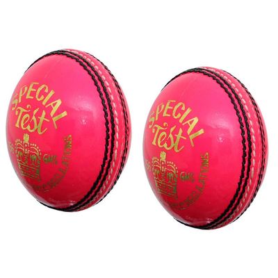 CW Special Test Excellent Quality 4 PCE Leather Ball Senior Balls for Men Pack of 2