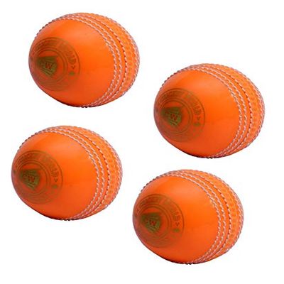 CW 4 X Spin Regular Cricket Practice Balls Boys Training Cricket Ball for Coaching