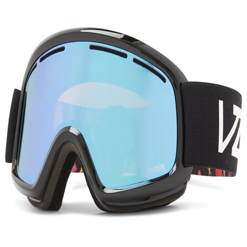 VonZipper Kids Trike Black/Stellar Chrome Lense One Size