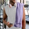 TEEAMORE Personalized Fitness Towel Custom Embroidered Gym Towel Workout Yoga Golf Tennis Embroidered Hand Towels view 2