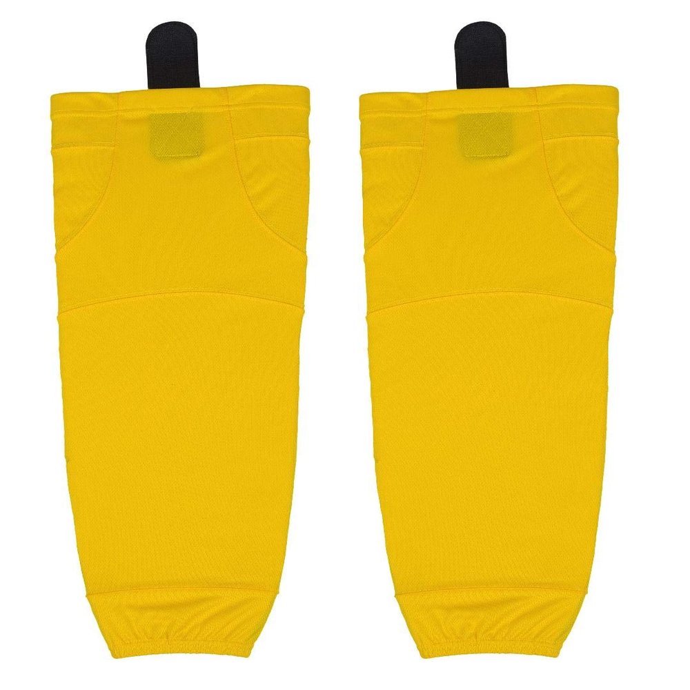 TW Ice Hockey Socks Solid Colors Size 20 to 30 Inches (Yellow, 26 Inches)