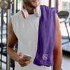TEEAMORE Personalized Fitness Towel Custom Embroidered Gym Towel Workout Yoga Golf Tennis Embroidered Hand Towels view 4