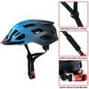 Adult Bike Helmets, Adjustable Mens Womens Bicycle Helmet, Lightweight Road Mountain Cycling Safety Sports Helmets with Detachable Visor Blue view 3