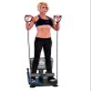 Multi Function Deep Sissy Squat Bench Home Gym with 2 Exercise Resistance Handles | 8 in 1 Home Gym Machine Leg Exercise | AB Workout Cardio Deep Squat Workout Station Training Equipment (Black) view 1