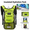Lunidry Insulated Hydration Pack Backpack with 3L BPA Free Leak-Proof Water Bladder, Keep Liquids Cool for Up to 5 Hours, Daypack for Hiking, Running, Cycling, Hunting, Climbing view 3