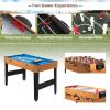 ARLIME 3 in 1 Multi Game Table, 48'' Foosball Desk w/Billiards, Soccer, Slide Hockey, Wood Foosball Table for Adults, Game Room, Parties view 4