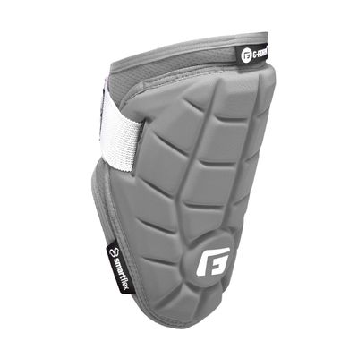 G-Form Elite Speed Batter's Baseball Elbow Guard - Elbow Pad with Adjustable Straps - Gray, Adult L/XL