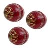 CW Special County Crown Red Leather Ball 4 Training Aid Sport Cricket Ball Pack of3 view 1